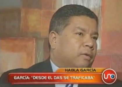 Entrevista con Rafael García. Dice que desde el DAS se traficaba.
