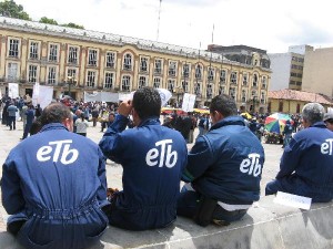 Trabajadores de la ETB, rechazan los planes de retiro voluntario ofrecidos por la Dirección