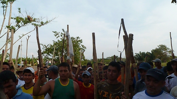 Organizaciones sociales completan 9 días de bloqueos a multinacionales petroleras en Arauca