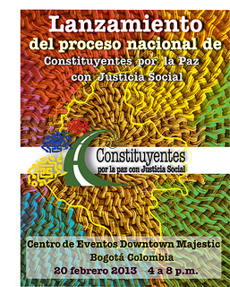 Convocatoria nacional del proceso de Constituyentes por la Paz