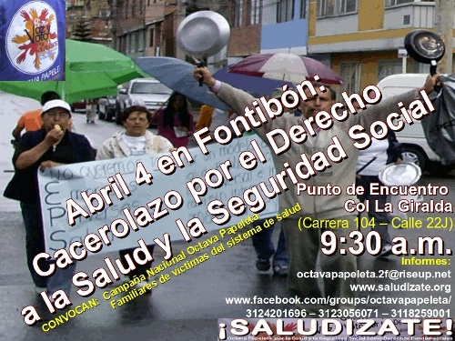 Cacerolazo por el Derecho a la Salud