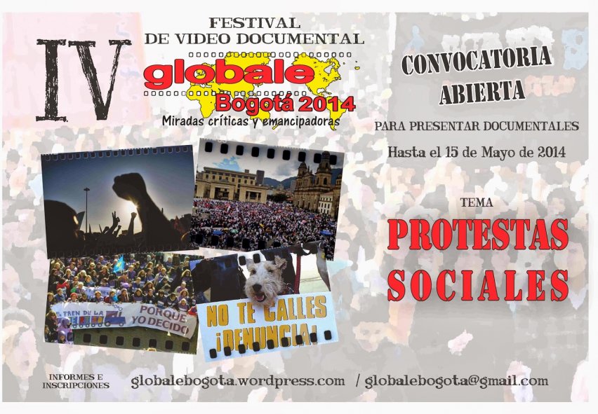 Convocatoria abierta IV Festival de video documental Globale Bogotá