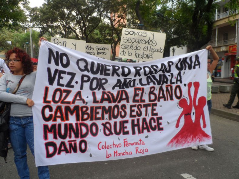 En Medellín se realizó marcha conmemorativa del Día de los Derechos de las Mujeres