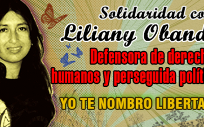 Califican la condena contra Liliany Obando como un ‘absurdo judicial’
