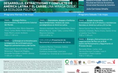 “Desarrollo, Extractivismo y conflicto en América Latina y el Caribe: