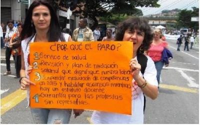 Las protestas de los maestros y la calidad  de la educación en Colombia