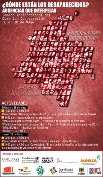 Semana internacional de las víctimas de desaparición forzada