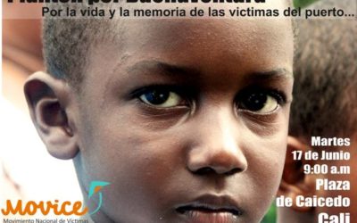 PLANTÓN POR BUENAVENTURA: Por la Vida y la Memoria de las Victimas del Pacifico Colombiano.