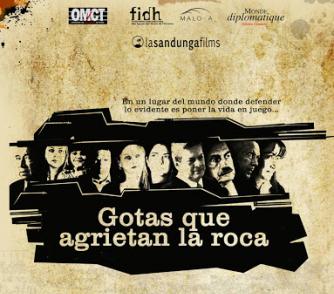 Estreno del documental “Gotas que agrietan la roca” en Madrid, España