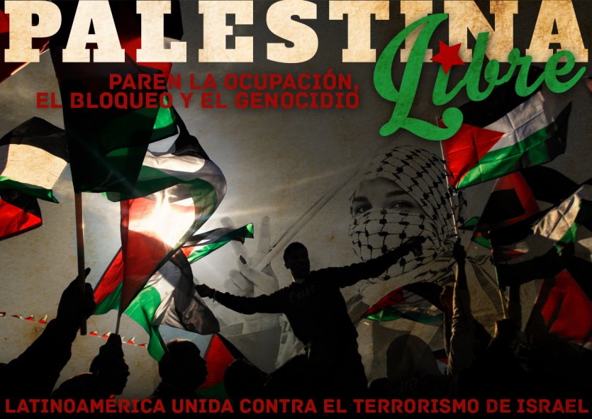 Congreso de los Pueblos denuncia al estado de Israel por el genocidio contra el pueblo palestino