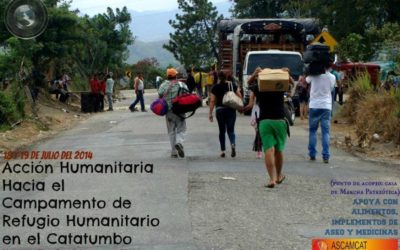 18 y 19 de julio: Acción Humanitaria hacia el Catatumbo