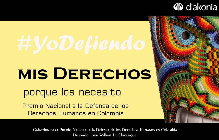 Colombia premia a sus defensoras y defensores de derechos humanos
