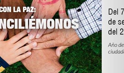 Semana por la paz 2014: 7 al 14 de septiembre ¡El año del compromiso cuidadano por la paz!