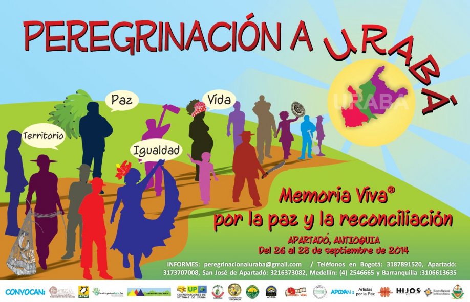 Peregrinación a Urabá: Memoria viva por la paz y la reconciliación