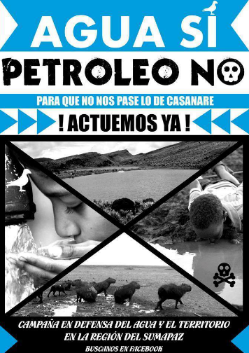 Campaña en defensa del agua y el territorio en la región de Sumapaz