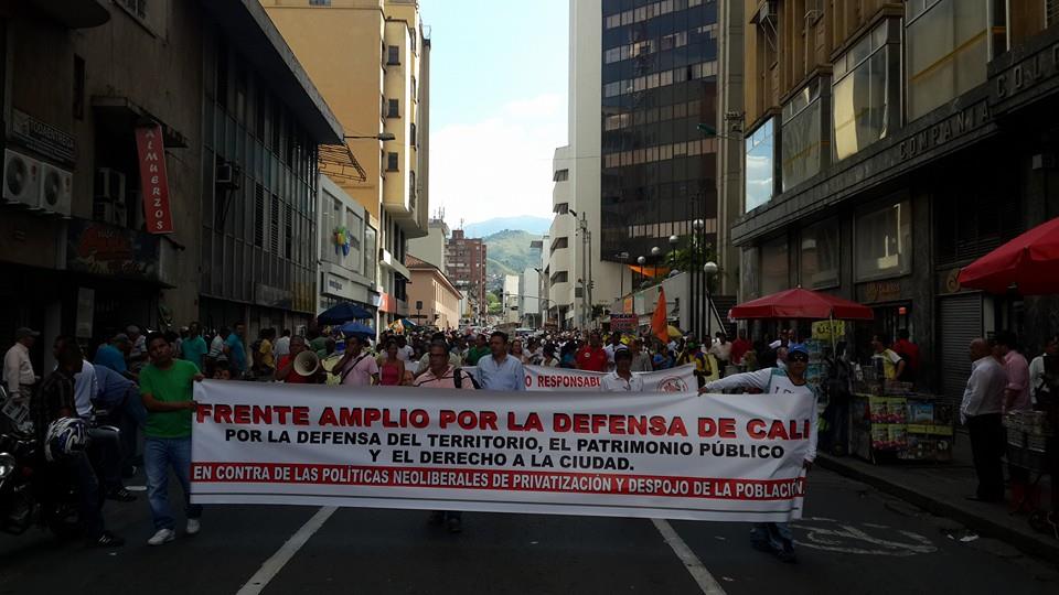 Primero son los derechos de la población del centro de Cali