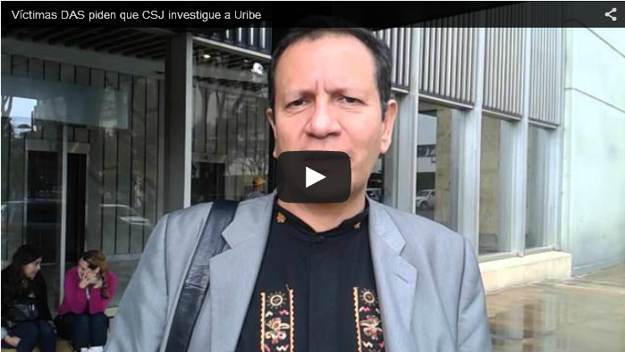 VIDEO: Víctimas DAS piden que la Corte Suprema de Justicia investigue a Uribe