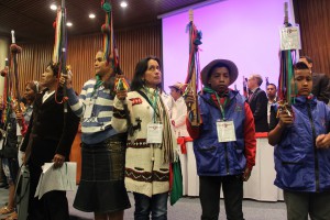 ¡Yo Porto el Bastón de la Paz! ¿Y usted?: Foro Nacional de Paz de los pueblos indígenas