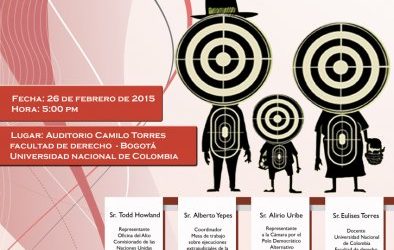 Este jueves, 26 de febrero: II Foro “Impunidad, ejecuciones extrajudiciales y reforma al fuero penal militar”