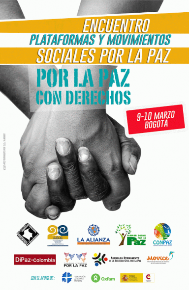 #PorlaPazconDerechos: Mesas de trabajo sobre avances de las negociaciones de paz