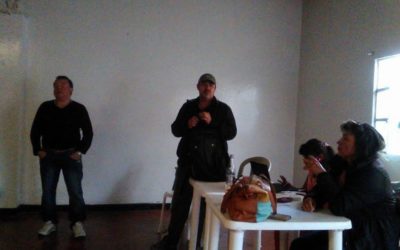 Sintragrim realizó asamblea con afiliados que residen en condiciones de desplazamiento forzado en Bogotá