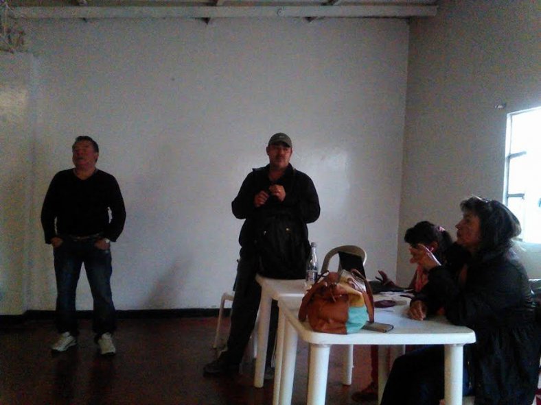 Sintragrim realizó asamblea con afiliados que residen en condiciones de desplazamiento forzado en Bogotá