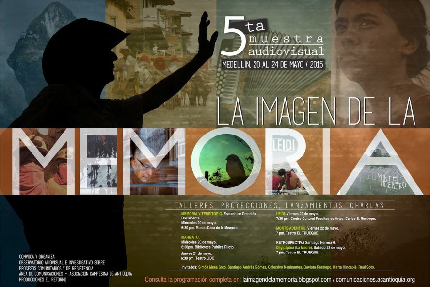 5ta muestra audiovisual ” La imagen de la memoria”