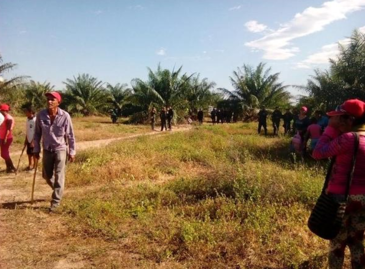 Acción violenta del Esmad en La Gloria, Cesar contra compesinas y campesinos retornando a Bellacruz