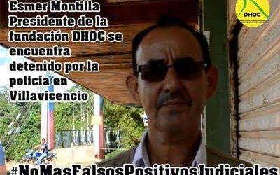 Rechazamos la detención de Esmer Montillla en Colombia