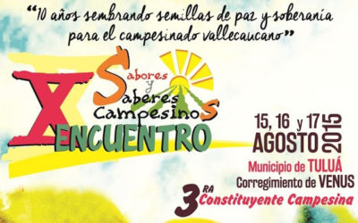 X encuentro de saberes y sabores campesinos