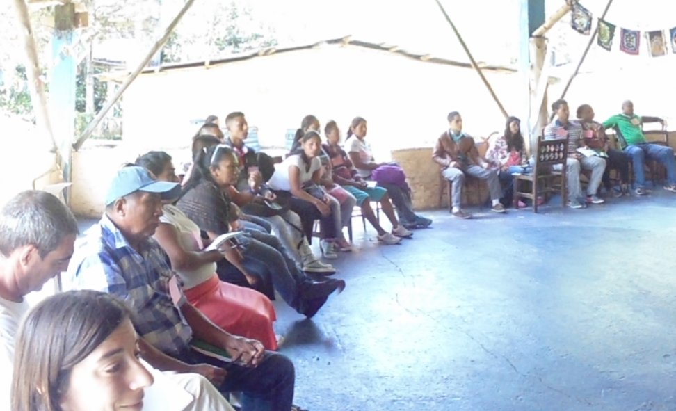 Facilitadores Jurídicos Suroccidente reunidos en la Ecoaldea Atlántida – Cajibío, Cauca