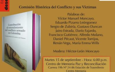 Presentan edición del informe de la comisión histórica del conflicto y sus víctimas