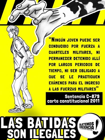 En los municipios de la Sabana de Cundinamarca rechazan batidas ilegales del Ejército