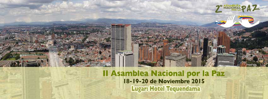 II Asamblea Nacional por la Paz en Bogotá