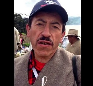 Testimonio de dirigente campesino intimidado por miembro de la Policía después de un accidente de tránsito