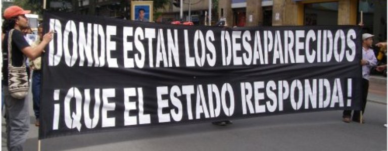 Víctimas y organizaciones de DDHH le apuestan a la búsqueda de personas desaparecidas