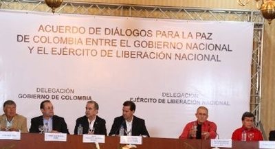Acuerdo de diálogos para la paz de Colombia entre el Gobierno Nacional y el ELN