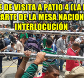 Informe de visita al Patio 4 – Picota, por Mesa Nacional de Interlocución