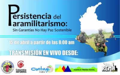 VIDEOS Audiencia Persistencia del paramilitarismo