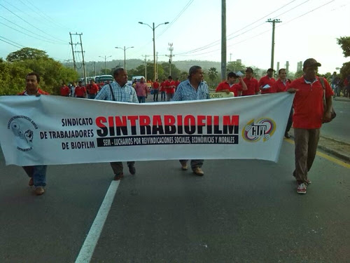 Presentación de constancias y precedente ante amenazas, atentados y asesinados contra lideres sindicales