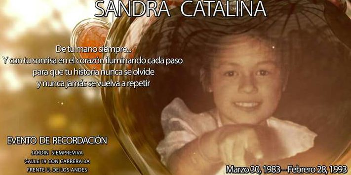 24 años del crimen contra Sandra Catalina: Entre la búsqueda de la verdad y la impunidad