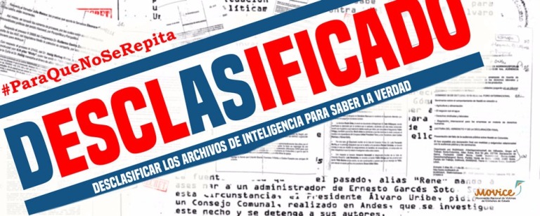 La desclasificación de archivos de inteligencia es una condición impostergable para conocer la Verdad