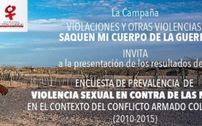 En Colombia, 875.437 mujeres fueron víctimas de violencia sexual entre 2010-2015