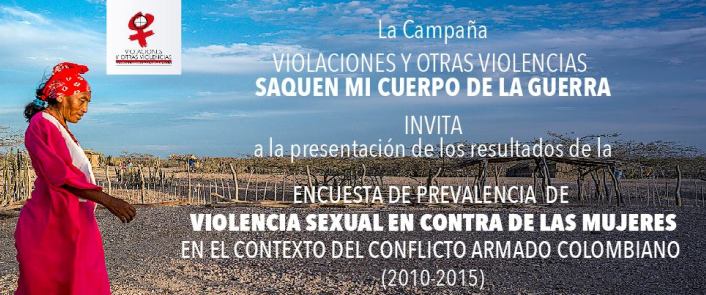 En Colombia, 875.437 mujeres fueron víctimas de violencia sexual entre 2010-2015