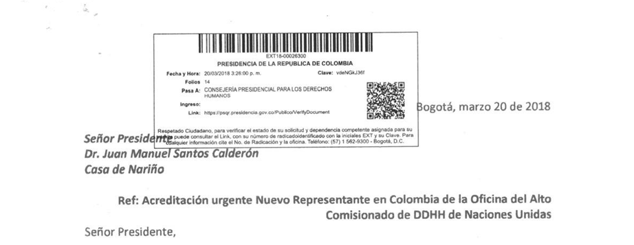 400 organizaciones piden acreditar sin demoras a la nueva dirección de la Oacnudh