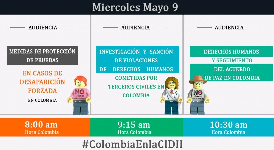 Vuelva a ver las audiencias sobre Colombia en la Comisión Interamericana de Derechos Humanos
