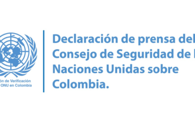 Declaración de prensa del Consejo de Seguridad de las Naciones Unidas sobre Colombia