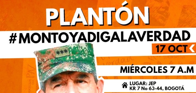 Víctimas esperan que la comparecencia del General Montoya dé inicio a su compromiso con la verdad