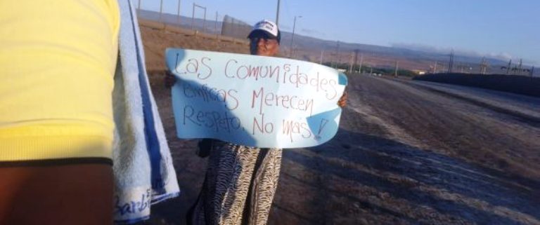 Las familias afrodescendientes ocupan la mina Cerrejón en Colombia para reclamar sus derechos