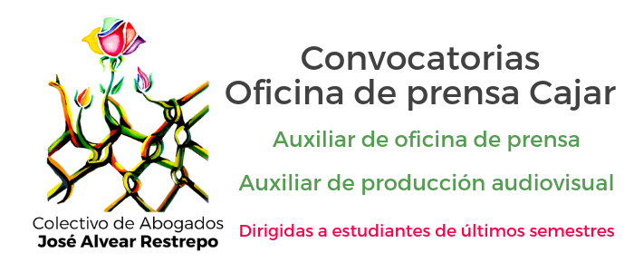 Convocatorias Oficina de prensa